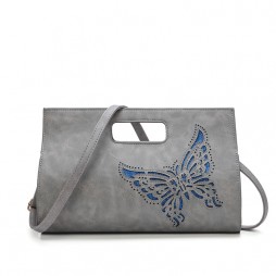 Women Leather Butterfly handbag Shoulder Bag 